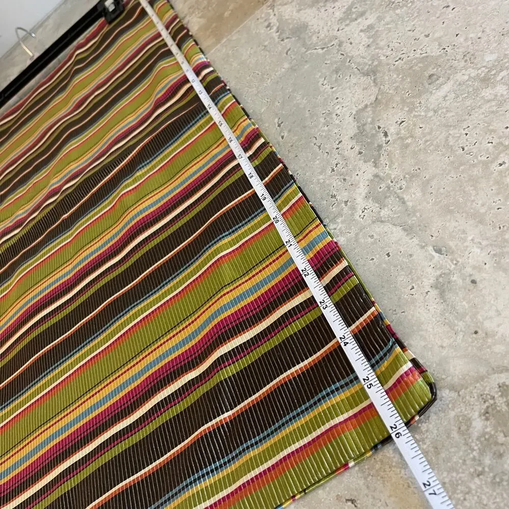 NWT Pottery Barn Silk Stripe Lumbar Pillow Case 16x26